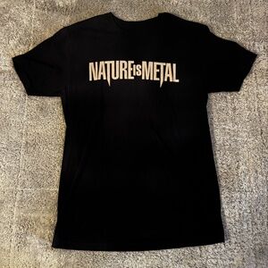 Nature Is Metal Tee Mens Medium
